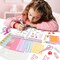 Princess DIY Journal Kit for Girls – 50 Pcs Scrapbook Set with Case